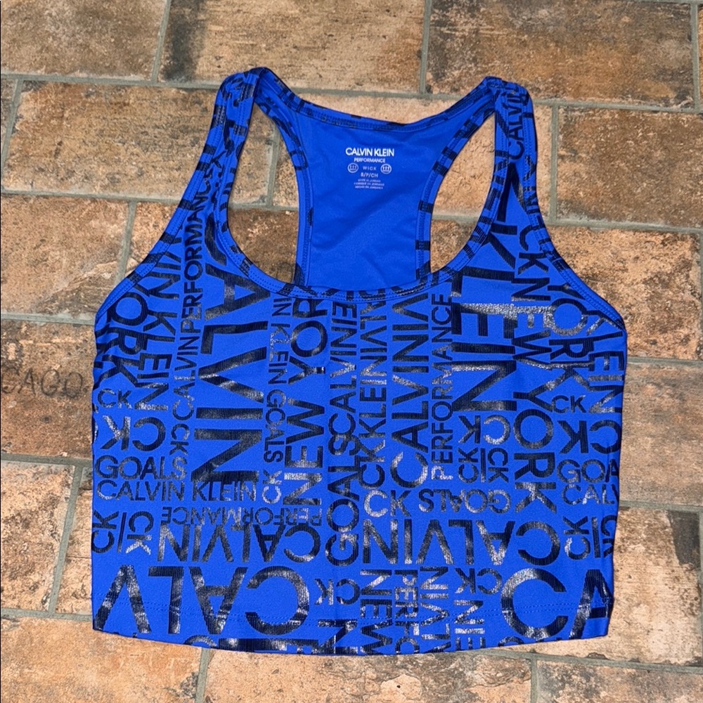 Calvin Klein Performance Blue Sports Bra